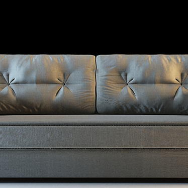 Silvio Folding Euro Sofa Bed 3D model image 1 