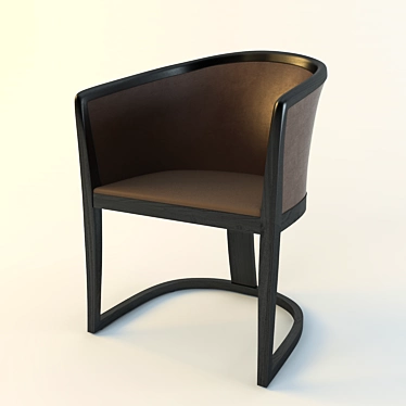 Grace Potocco Aura Armchair 3D model image 1 