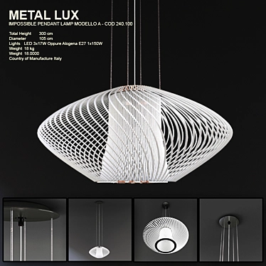 Metallux IMPOSSIBLE PENDANT LAMP