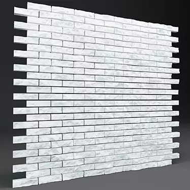  Premium Brick - 2000*2200 - Durable & Versatile 3D model image 1 
