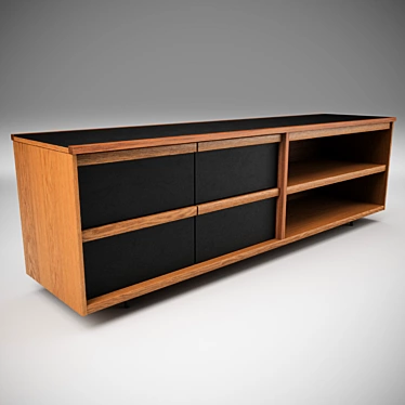 Trumbull Custom Console: NYC Inspired 3D model image 1 