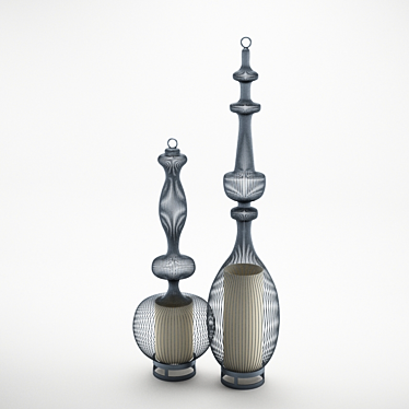 Stylish Floor Lamp: Illuminate Your Space 3D model image 1 