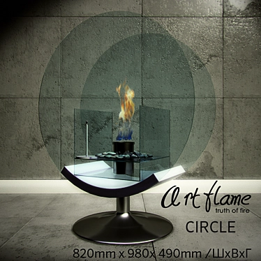 ArtFlame Moscow Biokamin 3D model image 1 