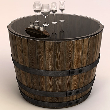 Coffee Table Barrel