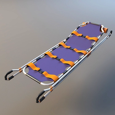 Emergency Response Stretcher Set 3D model image 1 