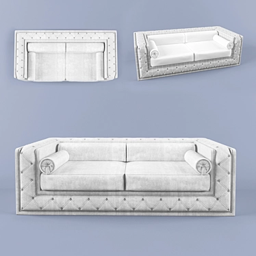 Luxury Zanaboni Sofa 3D model image 1 