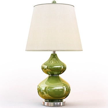 Sleek Safavieh Eva Table Lamp 3D model image 1 