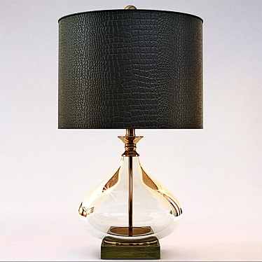 Elegant Sanjay Table Lamp 3D model image 1 