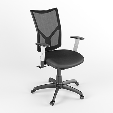 Elegant Flint Chair 3D model image 1 