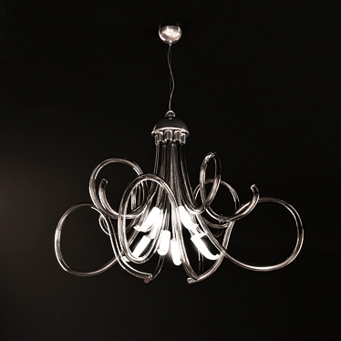 BELLART Chic 2010/S8L: Elegant Italian Chandelier 3D model image 1 