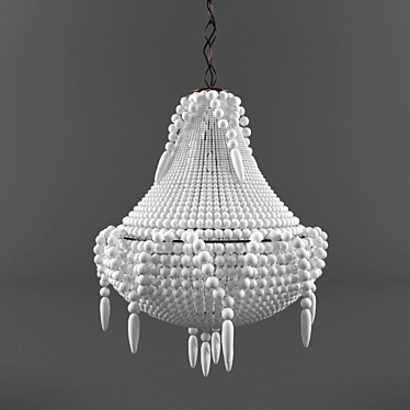 Danish Store Chandelier 3D model image 1 