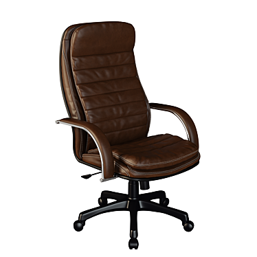 Luxury Leather Office Chair 3D model image 1 