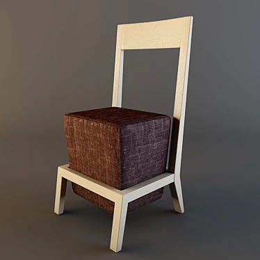 Elegant Polo Chair 3D model image 1 