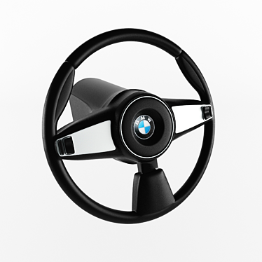 BMW Steering Wheel 3D model image 1 