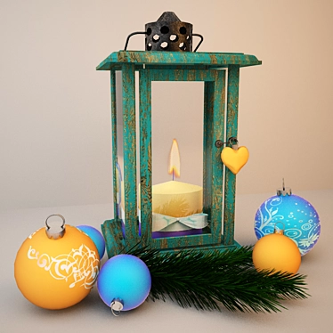 Festive Holiday Decor 3D model image 1 