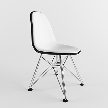 Sleek Modern Chair 3D model image 1 