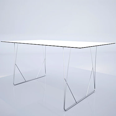 Danish Design MENSA6 Table 3D model image 1 