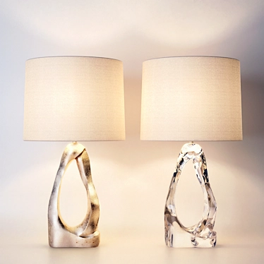 Title: Elegant Cannes Table Lamp 3D model image 1 