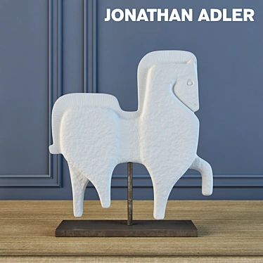 Jonathan Adler / Prancing Horse Sculpture
