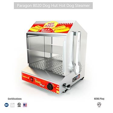 Dog Hut 8020 Hot Dog Steamer - Perfectly Steamed Hot Dogs every time! 3D model image 1 