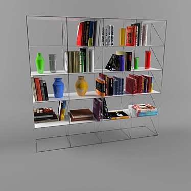 Bookcase Bokara Grey