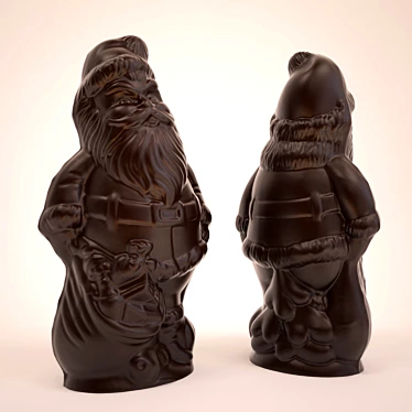 Heidi's Chocolate Santa Claus 3D model image 1 