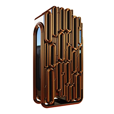 Luxury Oblong Cabinet: Sophistication Redefined 3D model image 1 