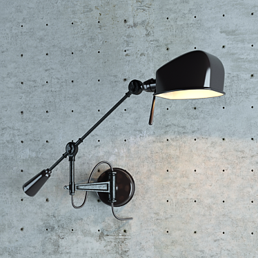 Ralph Lauren 67 Boom Wall Lamp 3D model image 1 