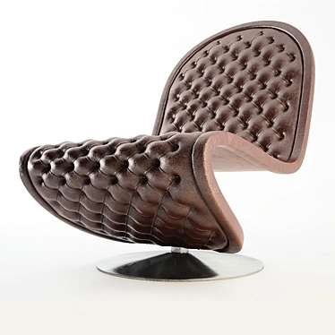 Ergonomic Comfy Chair 3D model image 1 