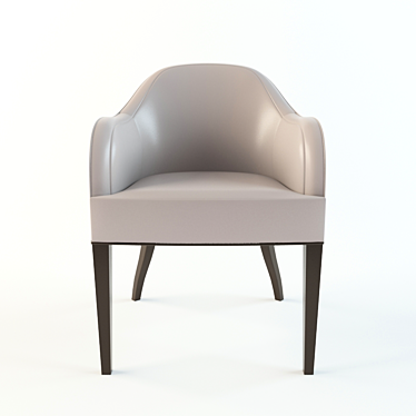 Elegant Lafayette Dining Chair 3D model image 1 