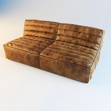 Detailed Chelsea Sofa FBX 3D model image 1 