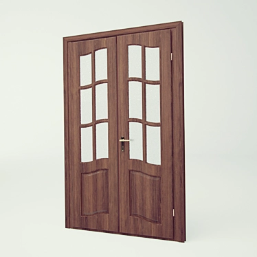 Classic Door | Elegant and Timeless 3D model image 1 