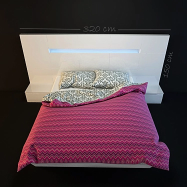 Comfort Dream 180X200 Mattress 3D model image 1 