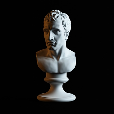 Napoleon Bust - Italian Masterpiece 3D model image 1 