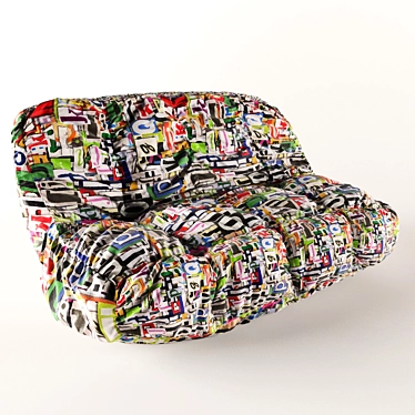 Kid's Dream Sofa 3D model image 1 