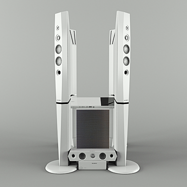 Title: Sony BDV-N9200W Home Cinema System 3D model image 1 