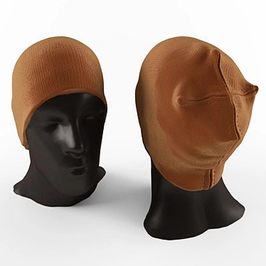 Cap-tivating Mannequin Head 3D model image 1 