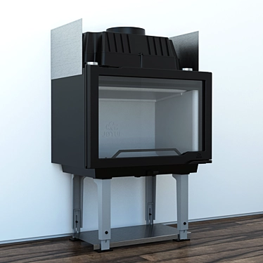 Jotul I 570: Efficient and Stylish Wood-Burning Stove 3D model image 1 