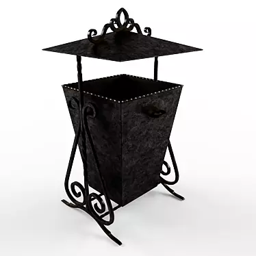 Elegant Forged Urn 3D model image 1 