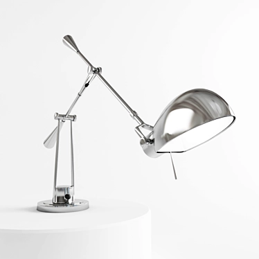 Elegant Adjustable Equilibrium Lamp 3D model image 1 