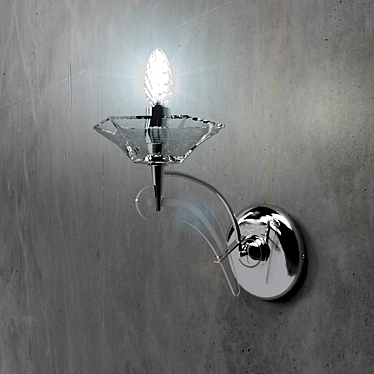 Icaro Applique: Elegant Italian Lighting 3D model image 1 