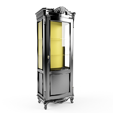 Elegant Display Cabinet: Perfect Showcase 3D model image 1 