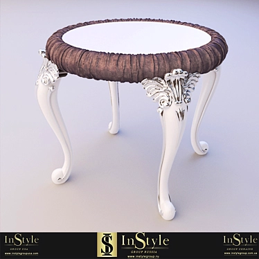 Title: Faberge Collection Side Table 3D model image 1 