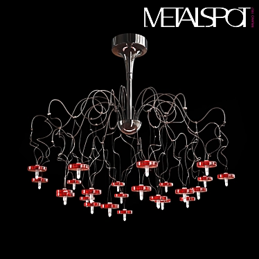 Chandelier Metalspot Comete