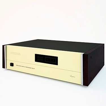 Accuphase81: Ultimate Sound Amplification 3D model image 1 