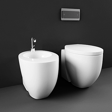 Cielo Le Giare: Elegant Bathroom Fixtures 3D model image 1 