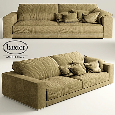 BUDAPEST Sofa: Comfort & Style Together 3D model image 1 