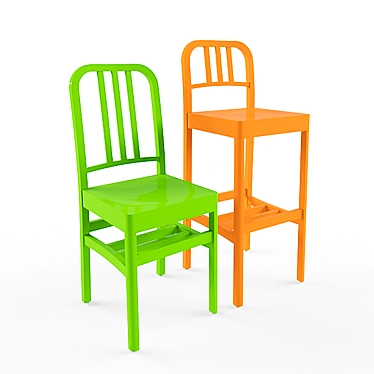 EcoSeat: Sustainable Chair 3D model image 1 