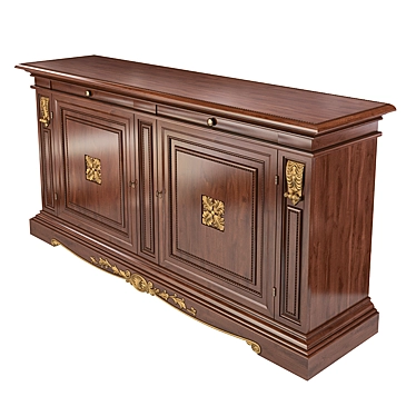Elegant Stella Del Mobile Buffet 3D model image 1 