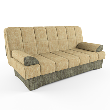 Accordion Sofa: Medial Manufacturing 3D model image 1 